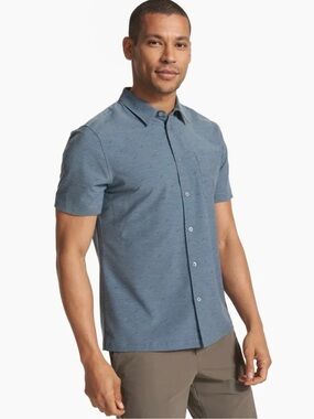 Vuori Men’s Short Sleeve Bridge Button Down V184